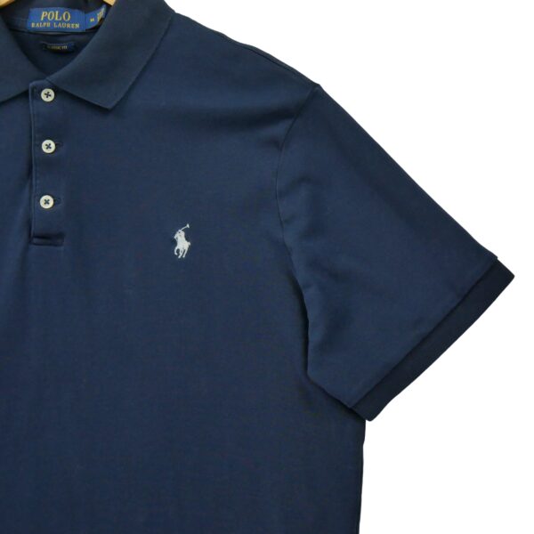 Polo manches courtes homme marine Polo Ralph Lauren Col Polo