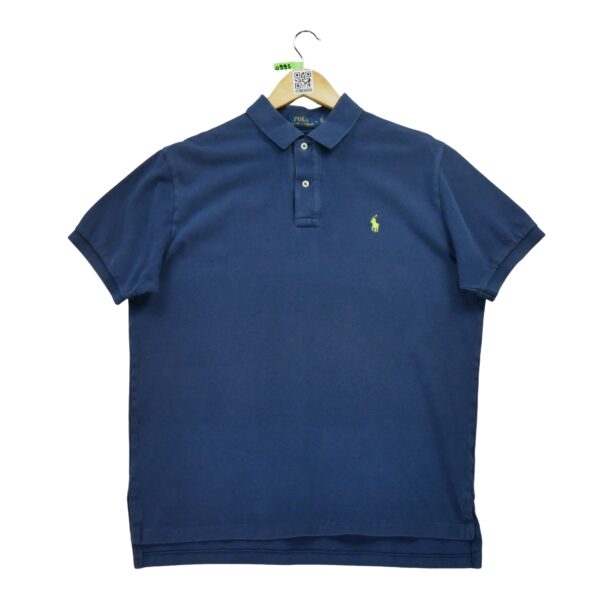Polo manches courtes homme marine Polo Ralph Lauren Col Polo