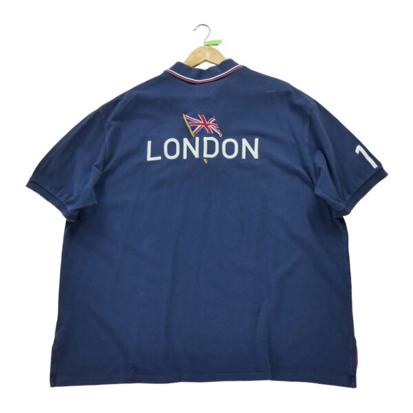 Polo manches courtes homme marine Polo Ralph Lauren Col Polo