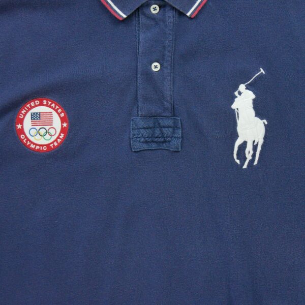 Polo manches courtes homme marine Polo Ralph Lauren Col Polo
