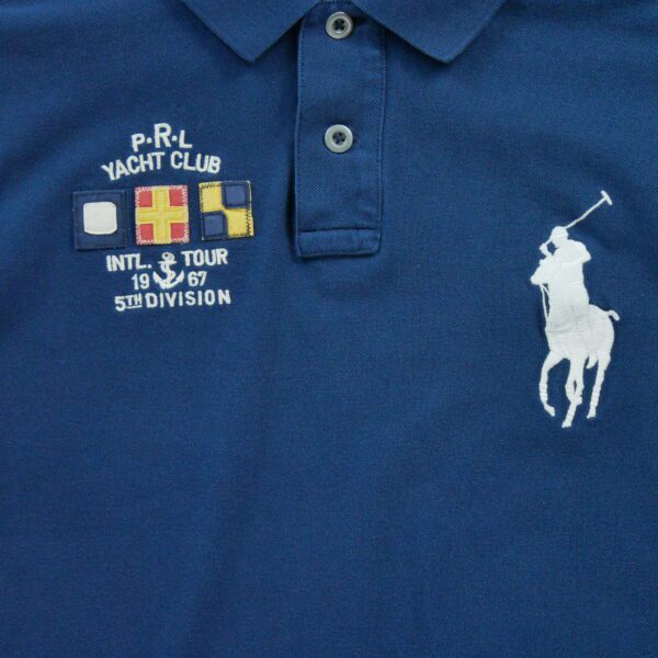 Polo manches courtes homme marine Polo Ralph Lauren Col Polo