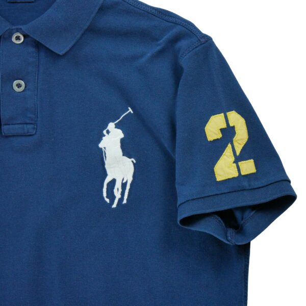 Polo manches courtes homme marine Polo Ralph Lauren Col Polo