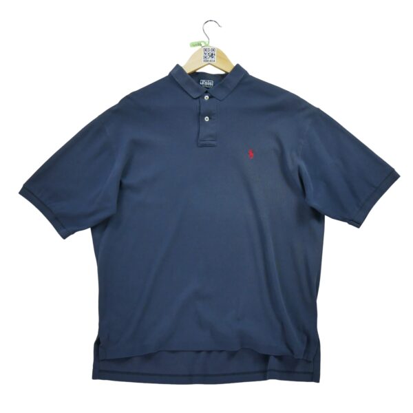Polo manches courtes homme marine Polo Ralph Lauren Col Polo