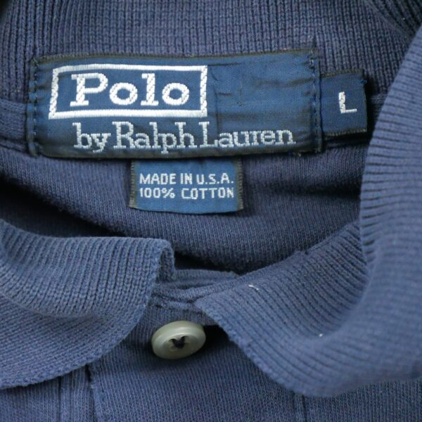 Polo manches courtes homme marine Polo Ralph Lauren Col Polo