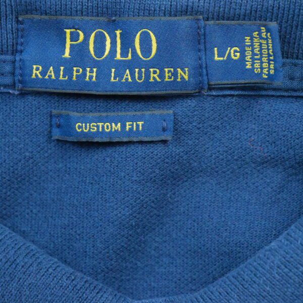 Polo manches courtes homme marine Polo Ralph Lauren Col Polo