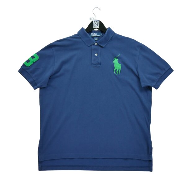 Polo manches courtes homme marine Polo Ralph Lauren Col Polo