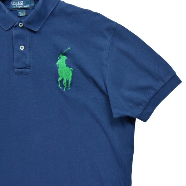 Polo manches courtes homme marine Polo Ralph Lauren Col Polo