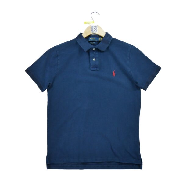 Polo manches courtes homme marine Polo Ralph Lauren Col Polo