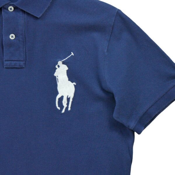 Polo manches courtes homme marine Polo Ralph Lauren Col Polo