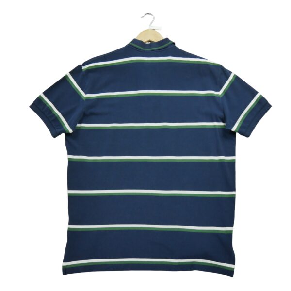 Polo manches courtes homme marine Polo Ralph Lauren Motif a rayures Col Polo
