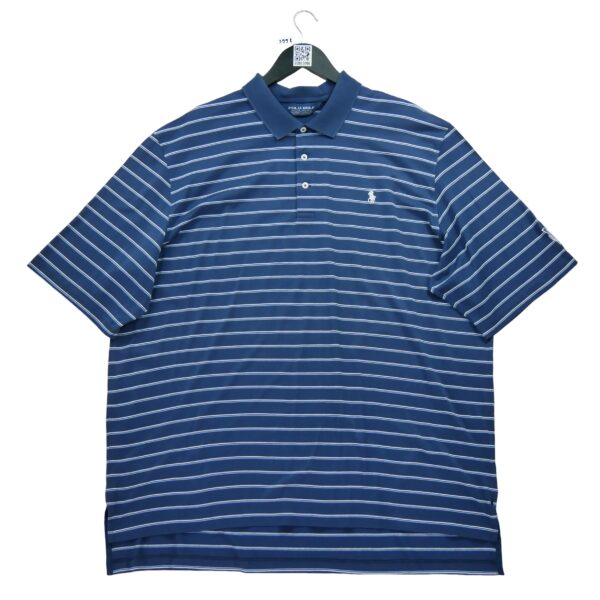 Polo manches courtes homme marine Polo Ralph Lauren Motif a rayures Col Polo