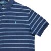 Polo manches courtes homme marine Polo Ralph Lauren Motif a rayures Col Polo