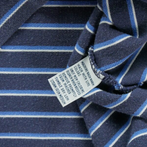 Polo manches courtes homme marine Polo Ralph Lauren Motif a rayures Col Polo
