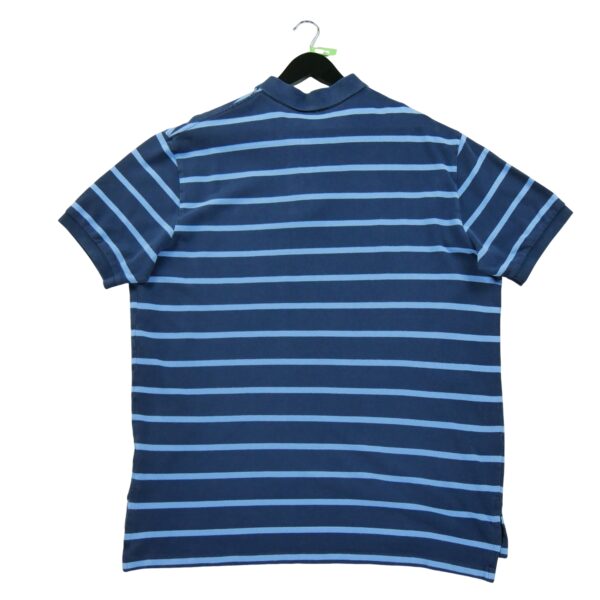 Polo manches courtes homme marine Polo Ralph Lauren Motif a rayures Col Polo
