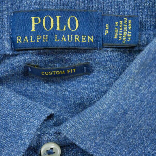 Polo manches courtes homme marine Polo Ralph Lauren Motif chine Col Polo