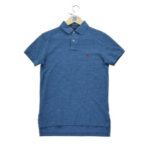 Polo manches courtes homme marine Polo Ralph Lauren Motif chine Col Polo