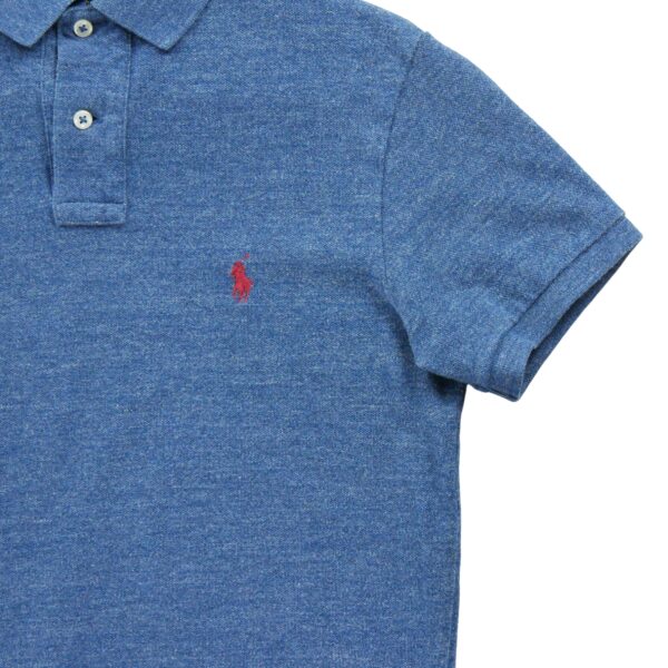 Polo manches courtes homme marine Polo Ralph Lauren Motif chine Col Polo