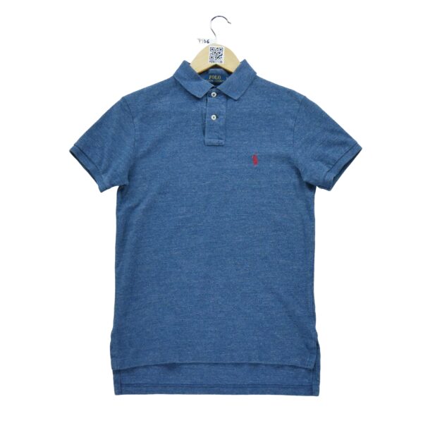 Polo manches courtes homme marine Polo Ralph Lauren Motif chine Col Polo