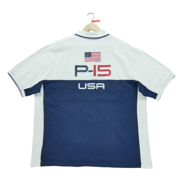 Polo manches courtes homme marine Polo Ralph Lauren Motif imprime Col Revert