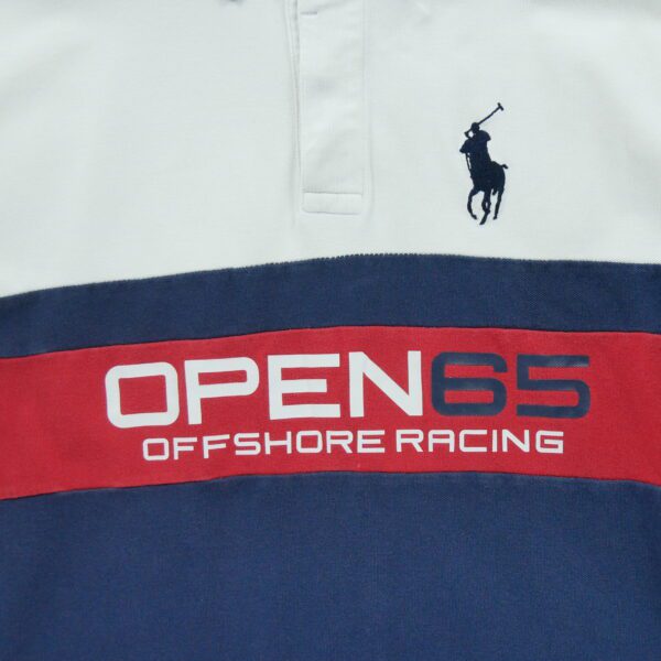 Polo manches courtes homme marine Polo Ralph Lauren Motif imprime Col Revert