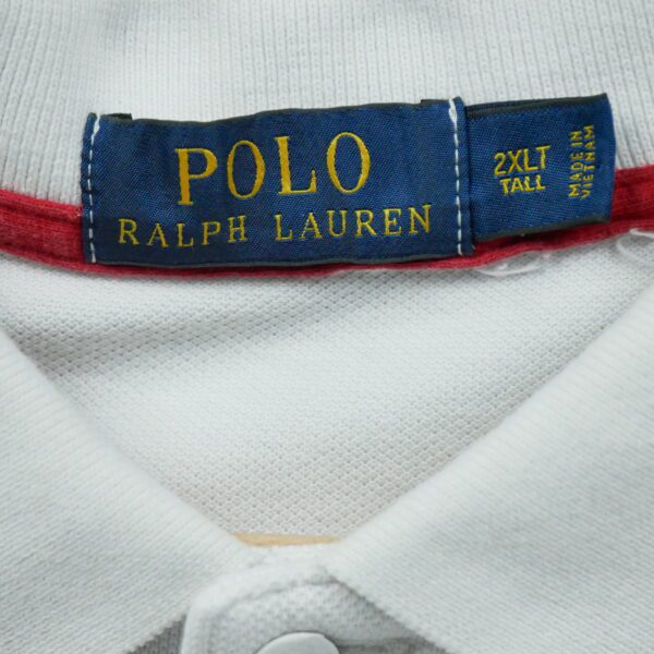 Polo manches courtes homme marine Polo Ralph Lauren Motif imprime Col Revert