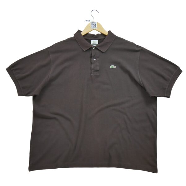 Polo manches courtes homme marron Lacoste Col Polo