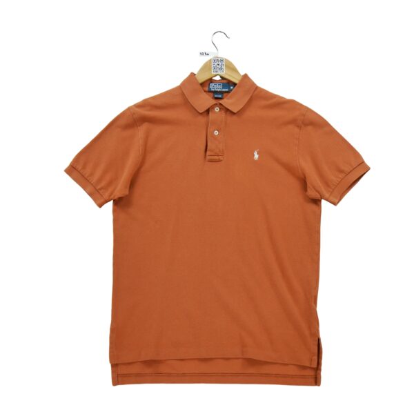 Polo manches courtes homme marron Polo Ralph Lauren Col Polo