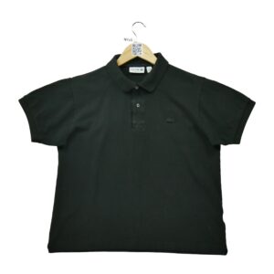Polo manches courtes homme noir Lacoste Col Polo