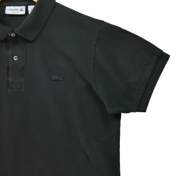 Polo manches courtes homme noir Lacoste Col Polo
