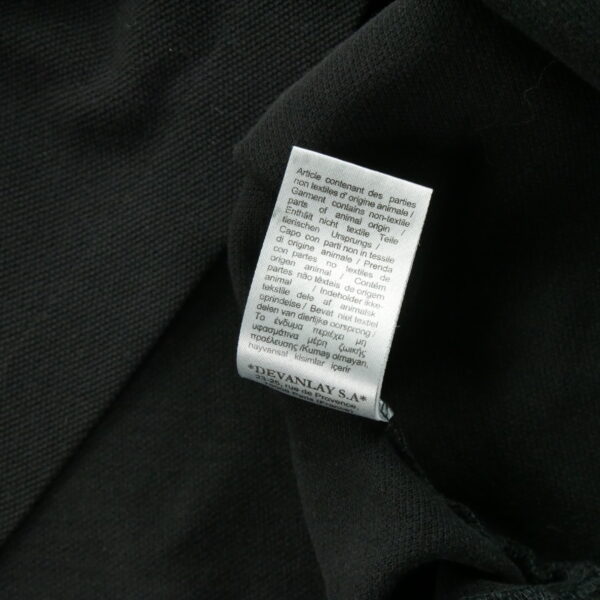 Polo manches courtes homme noir Lacoste Col Polo