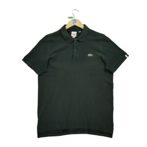 Polo manches courtes homme noir Lacoste Col Polo