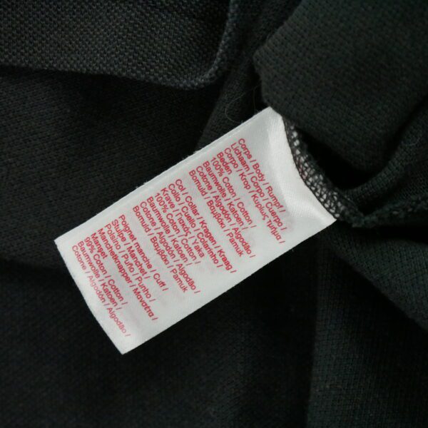 Polo manches courtes homme noir Lacoste Col Polo