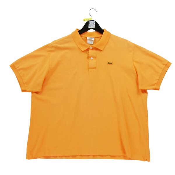 Polo manches courtes homme orange Lacoste Col Polo