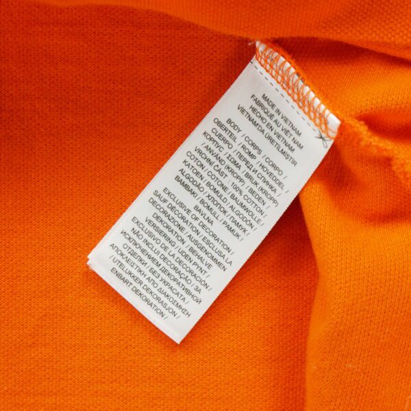 Polo manches courtes homme orange Polo Ralph Lauren Col Polo