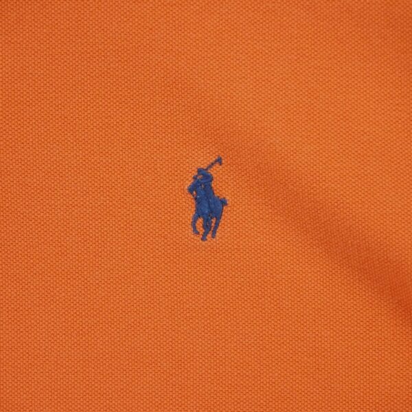 Polo manches courtes homme orange Polo Ralph Lauren Col Polo
