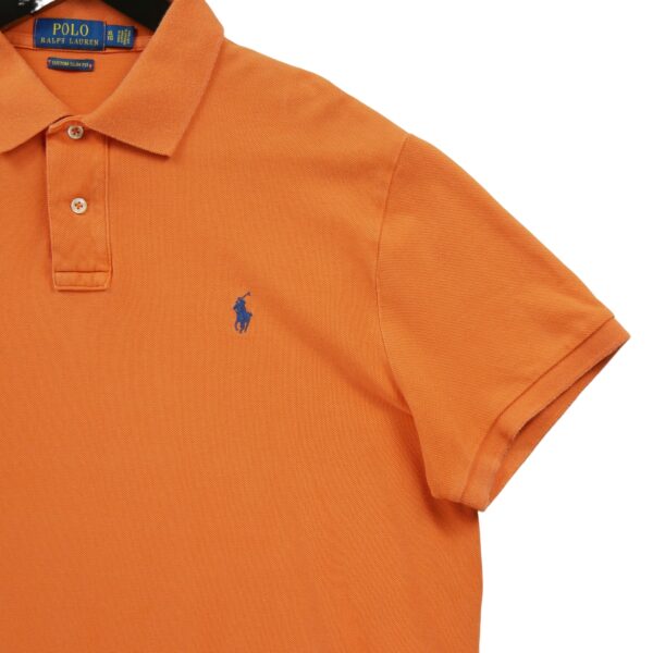 Polo manches courtes homme orange Polo Ralph Lauren Col Polo