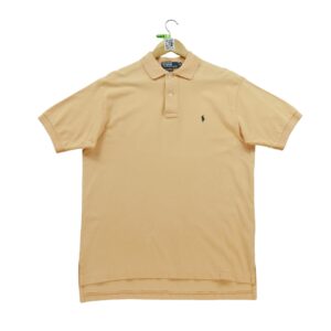 Polo manches courtes homme orange Polo Ralph Lauren Col Polo