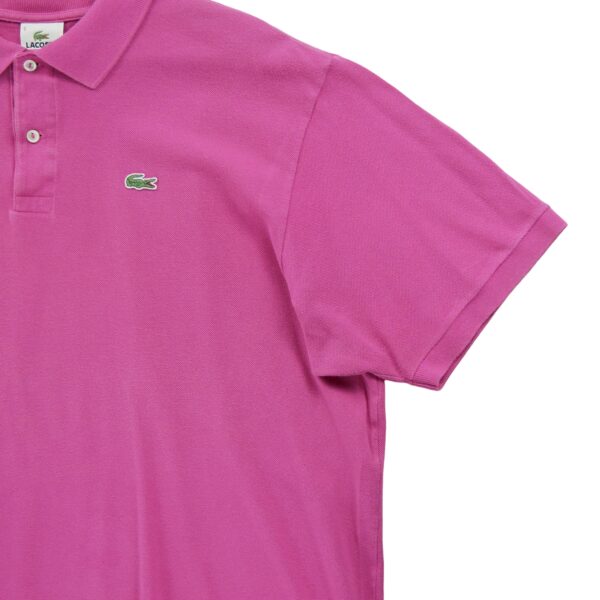 Polo manches courtes homme rose Lacoste Col Polo