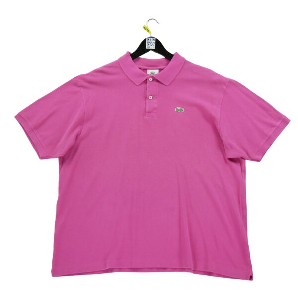 Polo manches courtes homme rose Lacoste Col Polo
