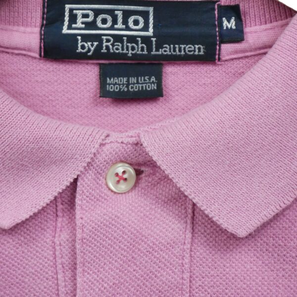 Polo manches courtes homme rose Polo Ralph Lauren Col Polo