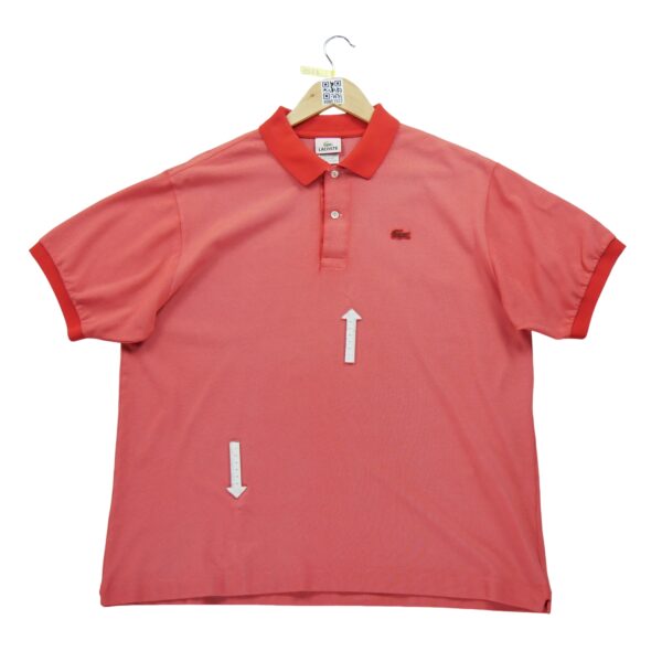 Polo manches courtes homme rouge Lacoste Col Polo