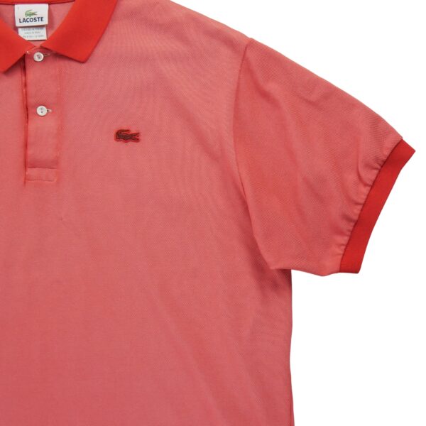 Polo manches courtes homme rouge Lacoste Col Polo