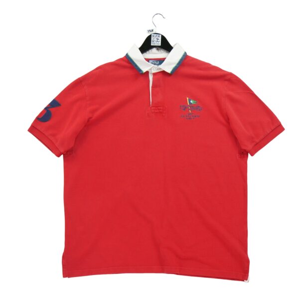 Polo manches courtes homme rouge Polo Ralph Lauren Col Polo