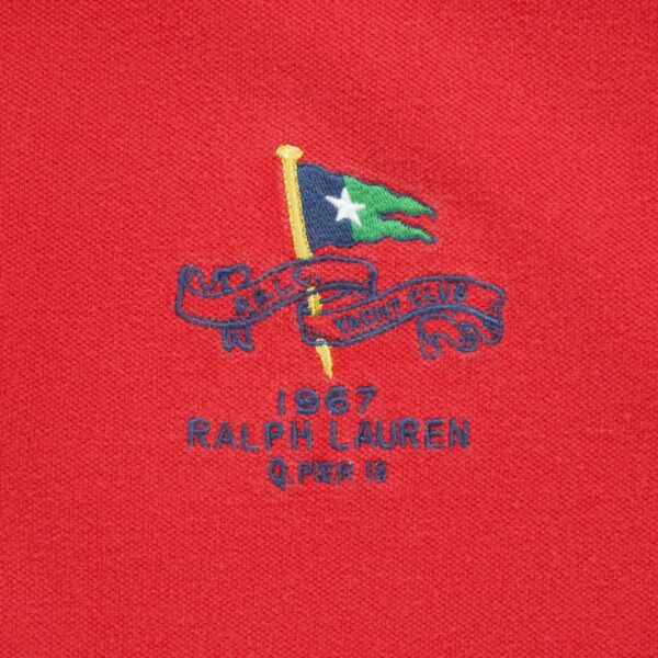 Polo manches courtes homme rouge Polo Ralph Lauren Col Polo