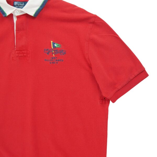 Polo manches courtes homme rouge Polo Ralph Lauren Col Polo