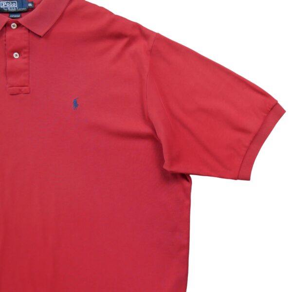 Polo manches courtes homme rouge Polo Ralph Lauren Col Polo