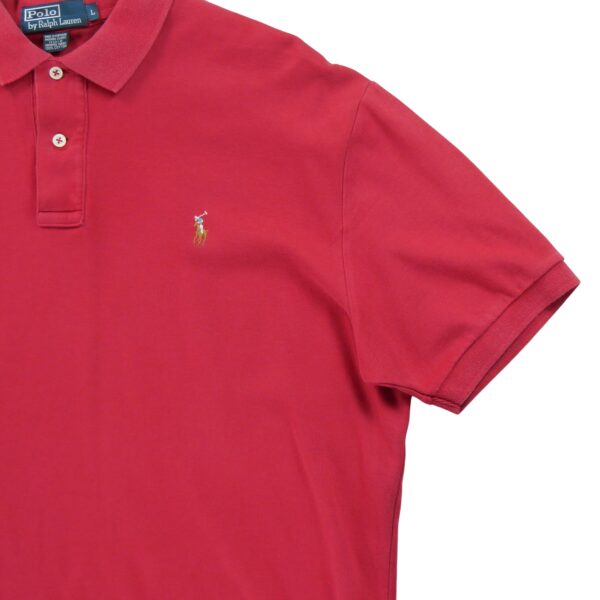 Polo manches courtes homme rouge Polo Ralph Lauren Col Polo