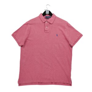 Polo manches courtes homme rouge Polo Ralph Lauren Col Polo