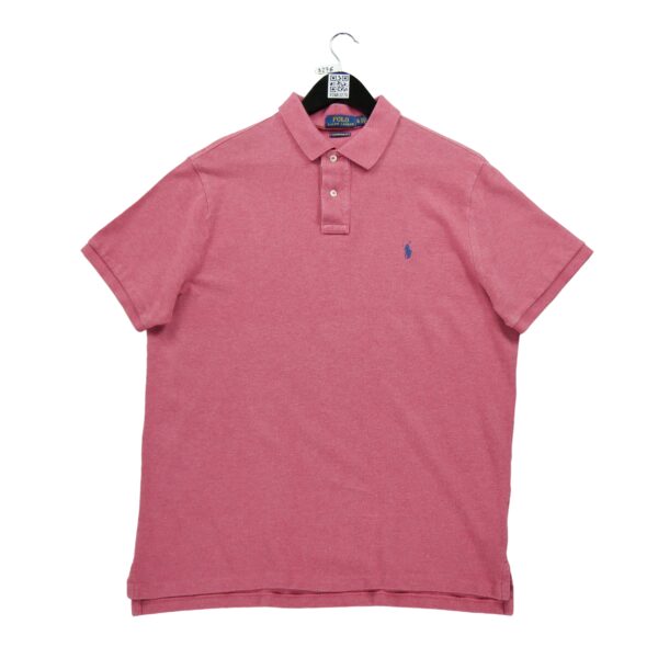 Polo manches courtes homme rouge Polo Ralph Lauren Col Polo