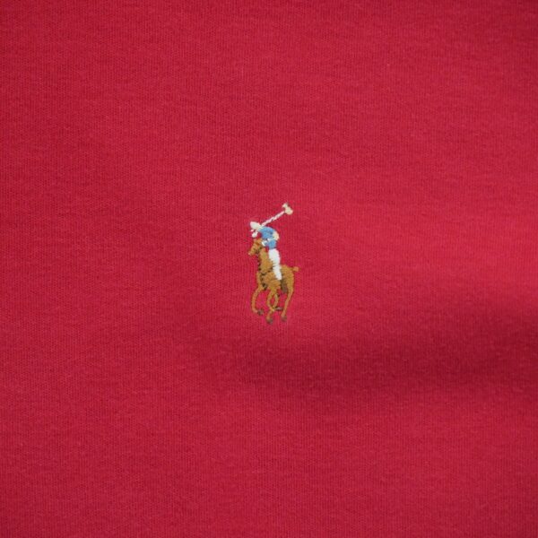 Polo manches courtes homme rouge Polo Ralph Lauren Col Polo